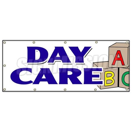 Signmission DAY CARE BANNER SIGN licensed accredited kindergarten shop shopping B-120 Day Care